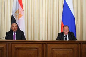 Из ответов на вопросы СМИ Министра иностранных дел России С.В.Лаврова в ходе совместной пресс-конференции по итогам переговоров с Министром иностранных дел Египта С.Шукри Из ответов на вопросы СМИ Министра иностранных дел России С.В.Лаврова в ходе совместной пресс-конференции по итогам переговоров с Министром иностранных дел Египта С.Шукри
