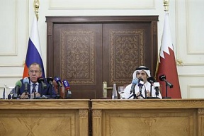 Из ответов на вопросы СМИ Министра иностранных дел России С.В.Лаврова в ходе совместной пресс-конференции с Министром иностранных дел Государства Катар Мухаммедом Бен Абдель Рахманом Аль Тани по итогам визита в Катар Из ответов на вопросы СМИ Министра иностранных дел России С.В.Лаврова в ходе совместной пресс-конференции с Министром иностранных дел Государства Катар Мухаммедом Бен Абдель Рахманом Аль Тани по итогам визита в Катар